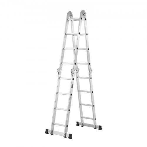 MultiPurpose Folding Ladder 7in1 Tall Extension Step Ladder A Frame 4