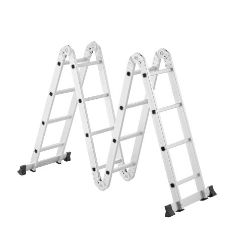 MultiPurpose Folding Ladder 7in1 Tall Extension Step Ladder A Frame 4
