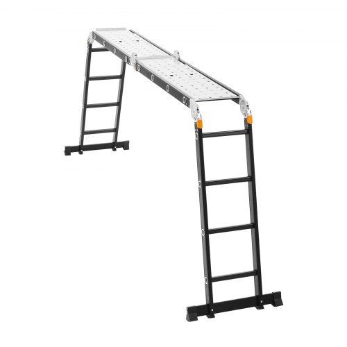 MultiPurpose Folding Ladder 7in1 Tall Extension Step Ladder A Frame 4