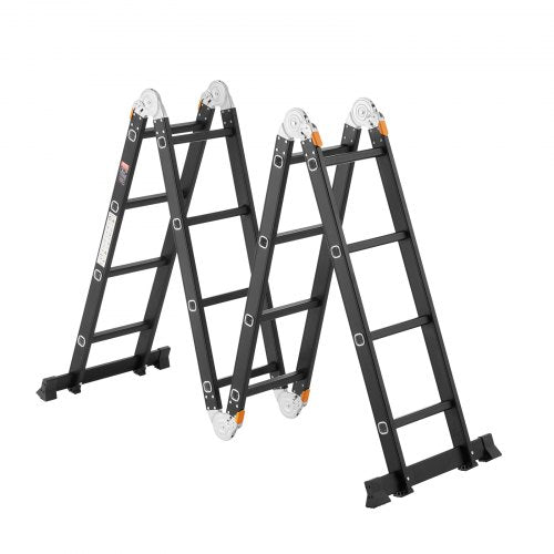 MultiPurpose Folding Ladder 7in1 Tall Extension Step Ladder A Frame 4
