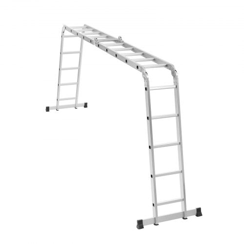 MultiPurpose Folding Ladder 7in1 Tall Extension Step Ladder A Frame 5