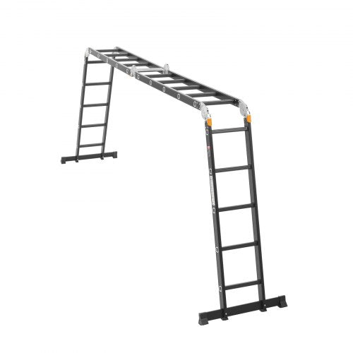 MultiPurpose Folding Ladder 7in1 Tall Extension Step Ladder A Frame 5