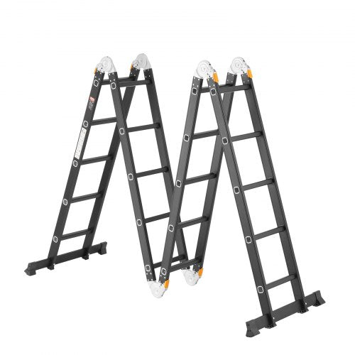 MultiPurpose Folding Ladder 7in1 Tall Extension Step Ladder A Frame 5