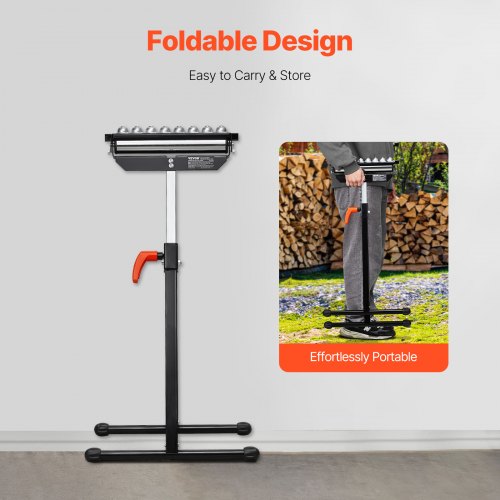 Roller Stand 300 lb Load Capacity 268425 in Adjustable Height Folding