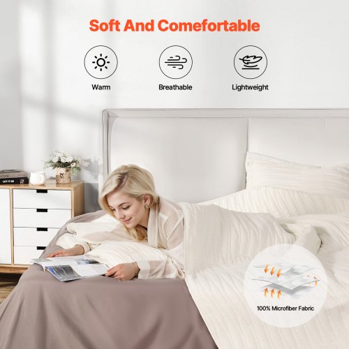 Queen Quilt Set 3Piece Lightweight Comforter Microfiber Queen Size
