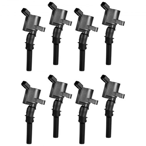 Ignition Coil Pack Set of 8 Compatible with Ford E150 E250 E350 E450