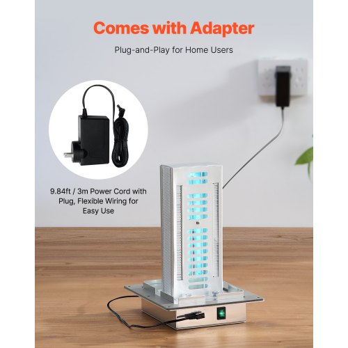 HVAC Air Purifier Whole House 18W 9inch Light in Duct for Ac Air