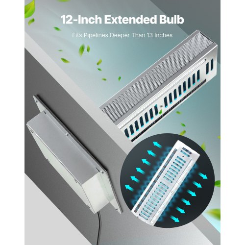 HVAC Air Purifier Whole House 24W 12inch Light in Duct for Ac Air