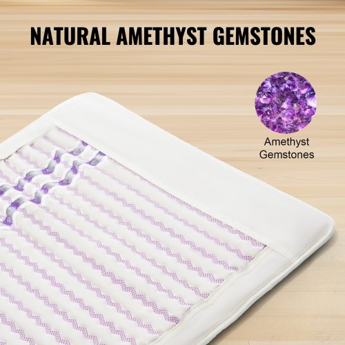 Far Infrared Heating Pad Amethyst Heating Mat with Negative Ions 103159