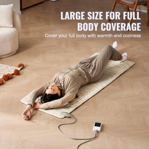 Far Infrared Heating Pad Amethyst Heating Mat with Negative Ions 103159