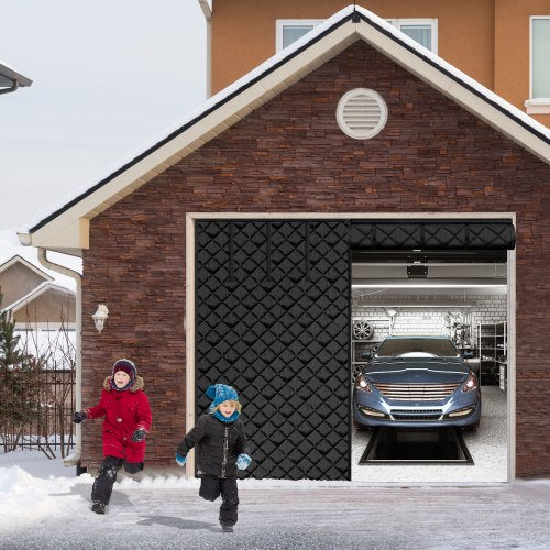Garage Door Screen for Winter 83 x 715 ft Garage Door Insulation Kit