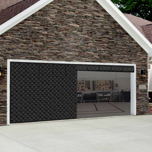Garage Door Screen for Winter 183 x 715 ft Garage Door Insulation Kit
