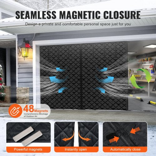 Garage Door Screen for Winter 928 x 715 ft Garage Door Insulation Kit