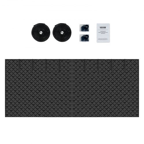 Garage Door Screen for Winter 163 x 715 ft Garage Door Insulation Kit