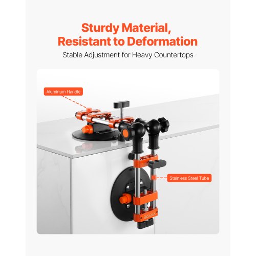 Seamless Seam Setter 2 Packs Granite With 6 In Vacuum Suction Cups Joiner For