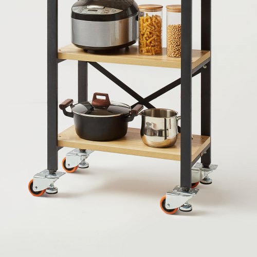 Leveling Casters Set of 4 720 lbs Total Load Capacity 3 inches Diameter