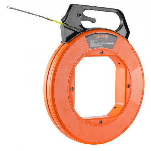 Fish Tape 100 ft 316inch Fiberglass Cable Guide with Enhanced Casing