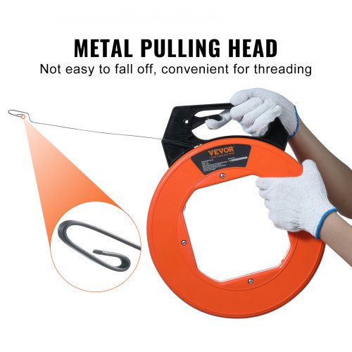 Steel Wire Puller 240ft 18in with Enhanced Housing Handle Simplified