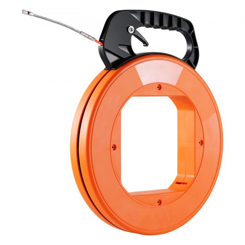 Fish Tape Wire Cable Line Puller 100 ft 14 in PET with High Plastic Case