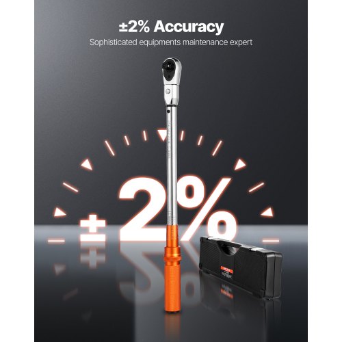 Adjustable Click Torque Wrench 12 Inch Drive 20160 lbfft2712168