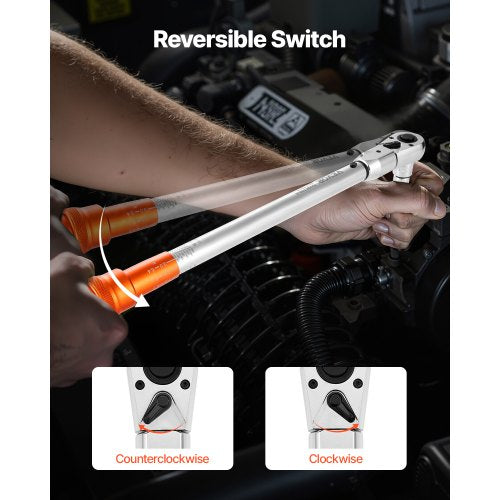 Adjustable Click Torque Wrench 12 Inch Drive 20160 lbfft2712168