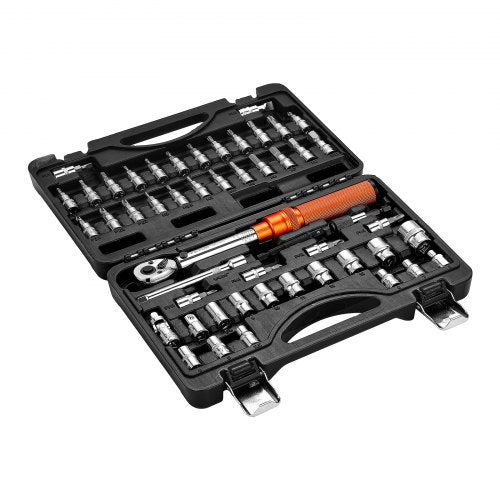 Click Torque Wrench Set 14Inch Drive 20240 lbfin 23271Nm