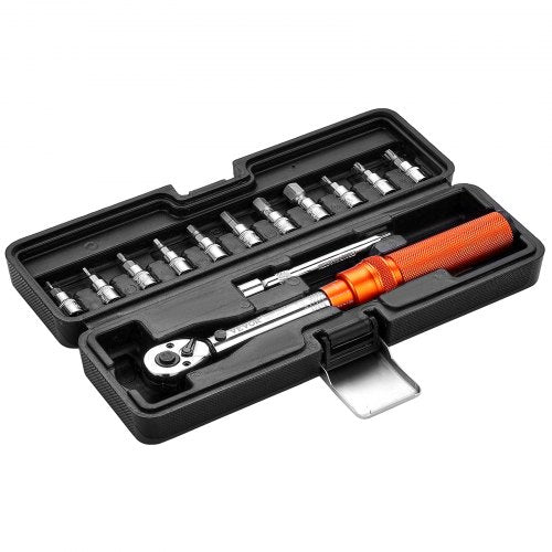 Click Torque Wrench Set 14Inch Drive 20200lbfin23226Nm