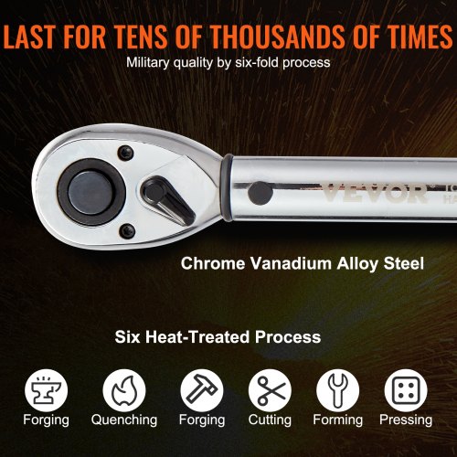 Torque Wrench 12inch Drive Click Torque Wrench 10150ftlb14204nm
