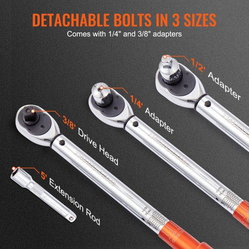Torque Wrench 12inch Drive Click Torque Wrench 10150ftlb14204nm