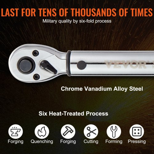 Torque Wrench 38inch Drive Click Torque Wrench 1080ftlb14110nm