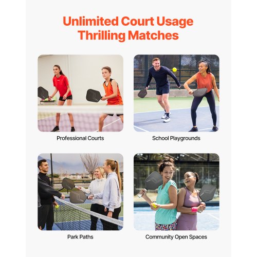 Pickleball Paddle T700 Carbon Fiber Surface Honeycomb Core Professional