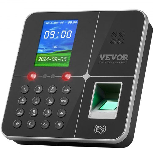 Time Clocks for Employees Small Business with Face Fingerprint RFID and PIN