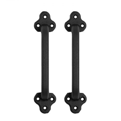 Barn Door Handle 2Pcs 9 In Rustic Fence Gate Rustresistant Coating Heavy Duty