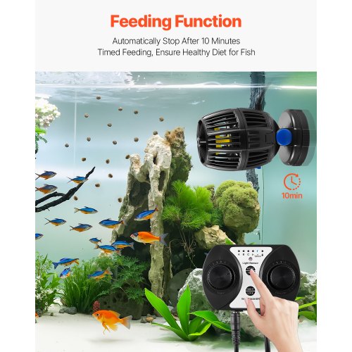 Aquarium Wave Maker 40W 3963 GPH Quiet and Strong DC Powerhead Adjustable