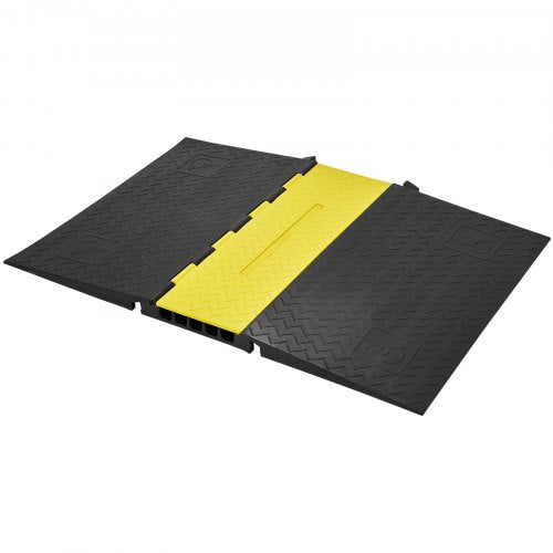 Rubber Cable Guard 5Channel 22000 lbs per Axle Load Capacity Durable