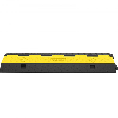 Cable Protector Ramp 4 Packs 2 Channels Speed Bump Hump Rubber Modular