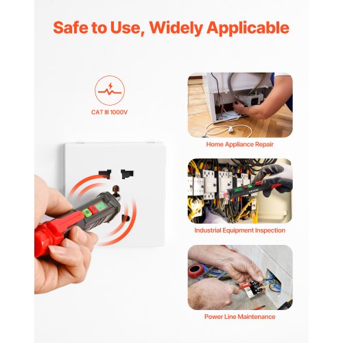 Voltage Tester NonContact Voltage Detector with Adjustable Sensitivity