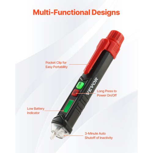 Voltage Tester NonContact Voltage Detector with Adjustable Sensitivity