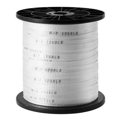Polyester Pull Tape 12 x 528 Mule Tape Flat Rope 1250 lbf Tensile