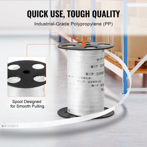 Polyester Pulling Tape Mule Tape 58 x 108 2200 lbf Tensile Capacity