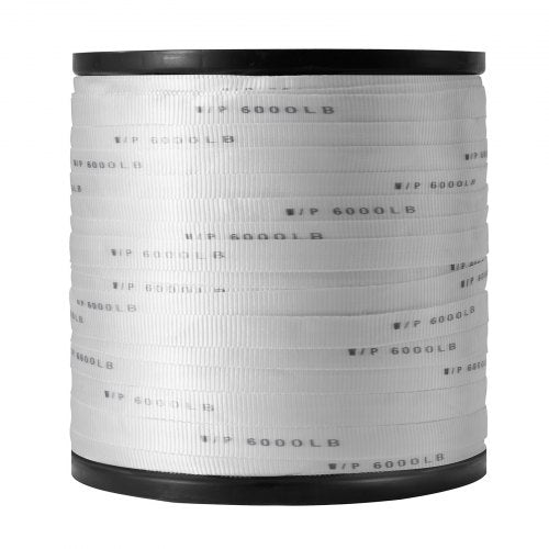 Polyester Pull Tape 1 X 2103 Mule Flat Rope 6000 Lbf Tensile Capacity Printed