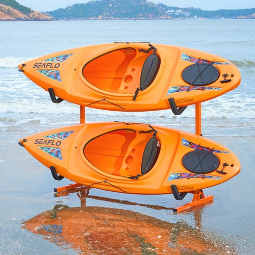 Freestanding Kayak Storage Rack Kayak Stand for 2 Kayak Canoe Paddleboard