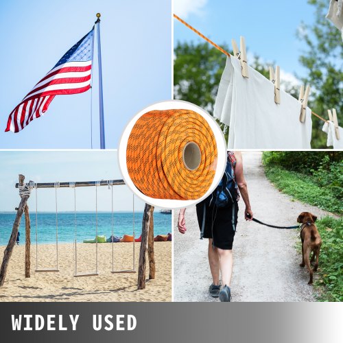 Polyester Rope 916 x 200 Load and Pulling Rope 8600lbs Breaking