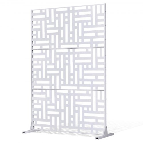 Metal Privacy Screen 47 W x 76 H Outdoor Privacy Screens 3Panel
