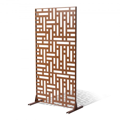 Metal Privacy Screen 47 W x 76 H Outdoor Privacy Screens 3Panel