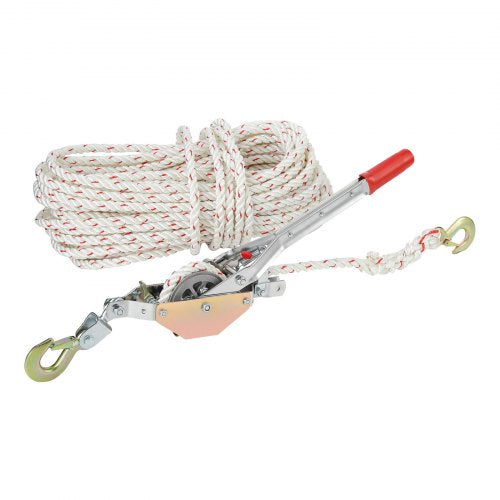 Rope Puller 34 Ton 1653 lbs Pulling Capacity with 100 of 06 dia