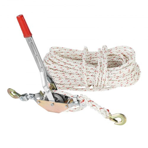 Rope Puller 34 Ton 1653 lbs Pulling Capacity with 100 of 06 dia