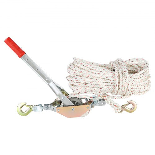 Rope Puller 34 Ton 1653 lbs Pulling Capacity with 100 of 06 dia