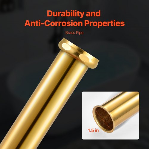 ABS Freestanding Tub Drain Kit 2 Brass Tail Pipes Bathtub Drain Roughin