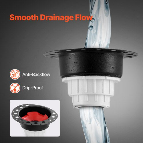 PVC Freestanding Tub Drain Kit 2 Brass Tail Pipes Bathtub Drain Roughin